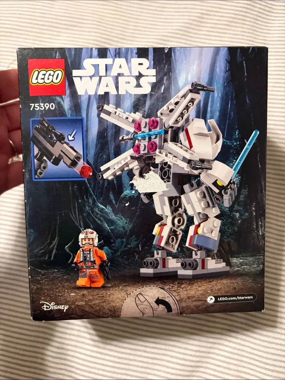 NIB LEGO Star Wars Luke Skywalker X-Wing Mech 75390 Sealed Set